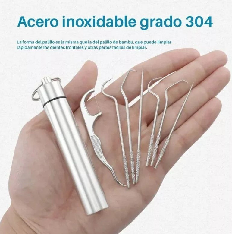 Kit Limpieza Dental Acero premium