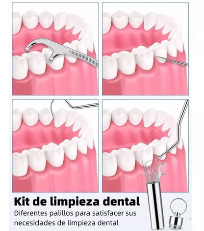 Kit Limpieza Dental Acero premium