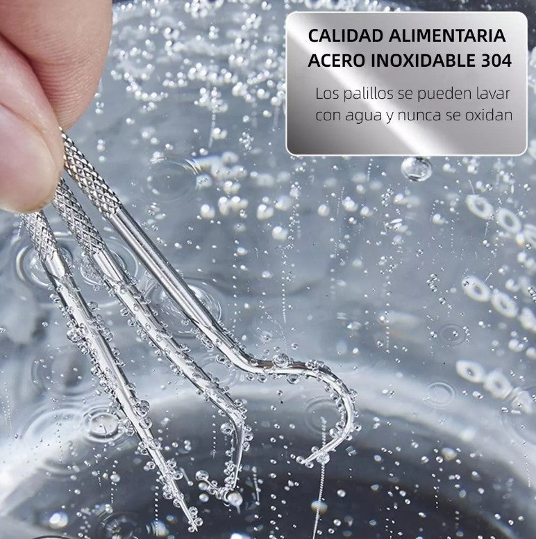 Kit Limpieza Dental Acero premium