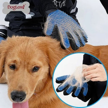 Guante Quitapelos y Cepillo para tus Mascotas