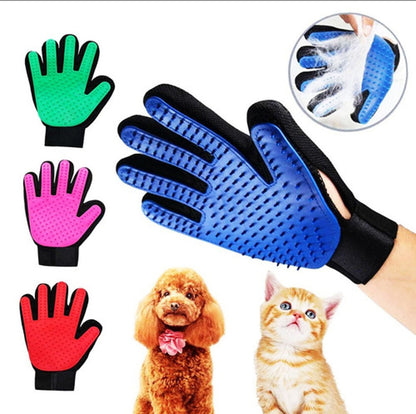Guante Quitapelos y Cepillo para tus Mascotas