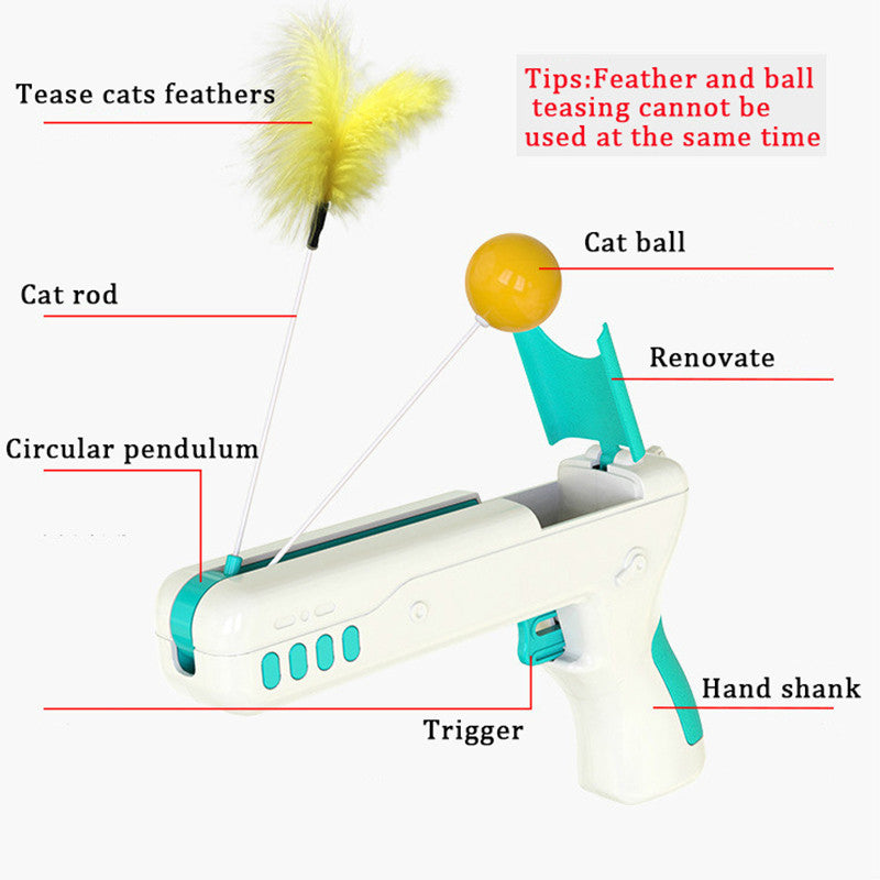 PISTOLA INTERACTIVA PARA GATOS